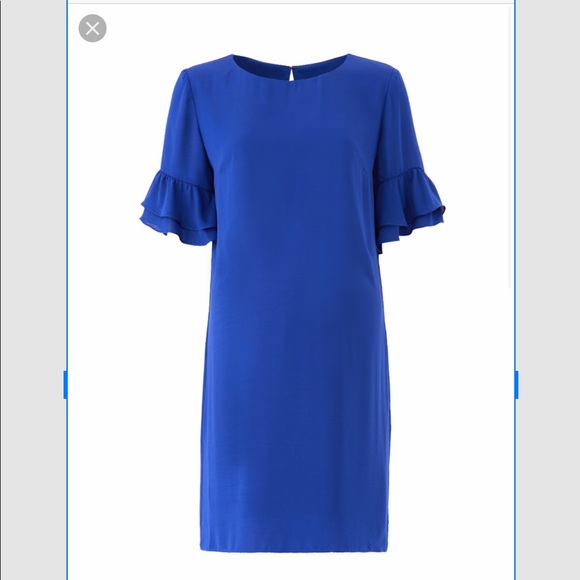 NWT Amanda Uprichard Pink Ruffle Dress Small $188 - Picture 3 of 8